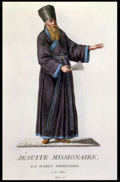 Padre Adam Schall von Bell (1591-1666) in Cina, da 